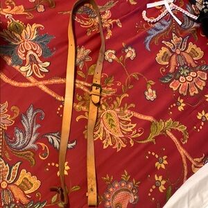 Vintage Louis Vuitton leather crossbody strap